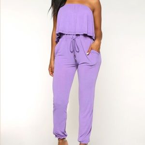 NWT: Calm Vibes Jumpsuit- Fashion Nova